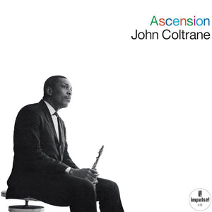 the album cover for John Coltrane - Ascension: Edition I & Ii (Verve Vault Series)