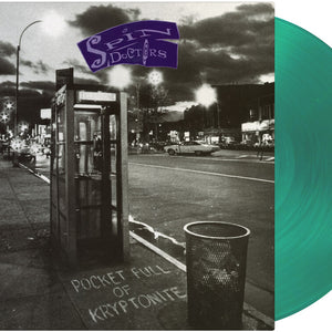 the album cover for Spin Doctors - Pocket Full Of Kryptonite [Colored Vinyl] (Grn) [180 Gram]