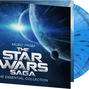 the album cover for Robert Ziegler  (Blue) (Colv) (Ltd) (Ofgv) - Music From The Star Wars Saga - O.S.T. (Blue)