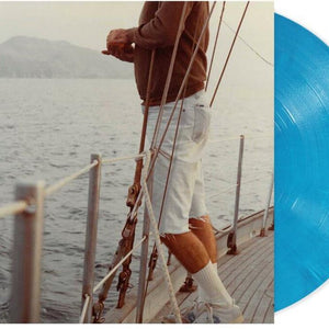 the album cover for Dana and Alden - Papa's Boat [Eco-friendly Lighthouse Blue Blend]