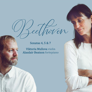 the album cover for Viktoria Mullova - Beethoven: Vn Sons 4 5 & 7