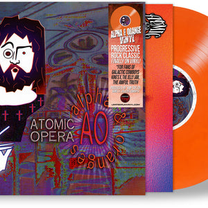 the album cover for Atomic Opera - Alpha & Oranges [Colored Vinyl] [Limited Edition] (Org)
