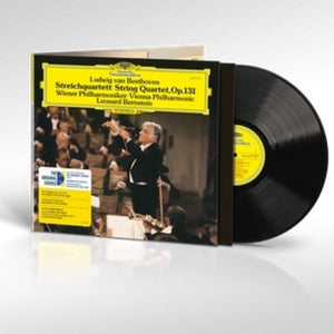 the album cover for Leonard Bernstein  / Wiener Philharmoniker - Beethoven: String Quartet, Op. 131 [180 Gram]