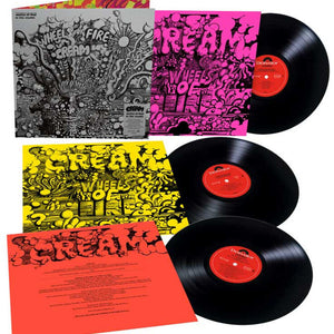 the album cover for Cream - Wheels Of Fire: In The Studio [Limited Edition] [180 Gram]