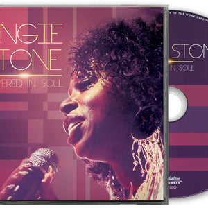 the album cover for Angie Stone - Covered In Soul