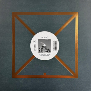 the album cover for Gledd - My House Is Your Church Ep