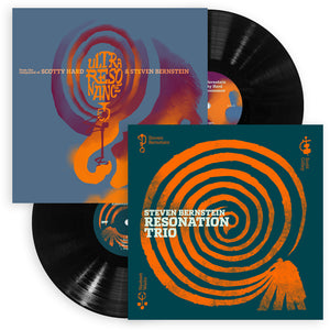 the album cover for Steven Bernstein - Resonation Trio / Ultra Resonance