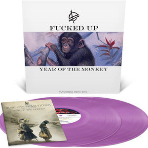 the album cover for Fucked Up - Year Of The Monkey [Colored Vinyl] [Limited Edition] (Viol) [With Booklet]