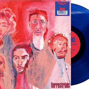 the album cover for POND - Terrestrials - Blue (Blue) [Colored Vinyl]