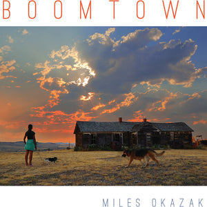 the album cover for Miles Okazaki - Boomtown
