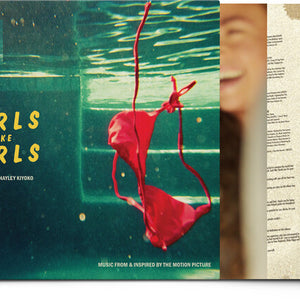 the album cover for Hayley Kiyoko - girls like girls the album [Black]