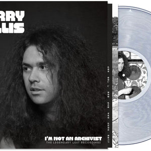 the album cover for Larry Wallis - I'm Not An Archivist - The Legendary Lost Recordings [Clear]