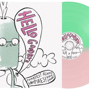 the album cover for Hellogoodbye - Zombies Aliens Vampires Dinosaurs 20th (Aniv)