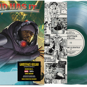 the album cover for Ghostface Killah - Supreme Clientele 2 [Marvel Legend Has It Series Marble]