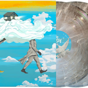 the album cover for De La Soul - Cabin In The Sky [Marvel Legend Has It Series Marble]