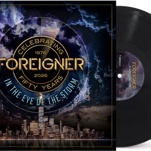 the album cover for Foreigner - In The Eye Of The Storm [Black]