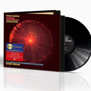 the album cover for Varese / Zubin Mehta  / Los Angeles Philharmonic - Varese: Arcana Integrales Ionisation (Uk)