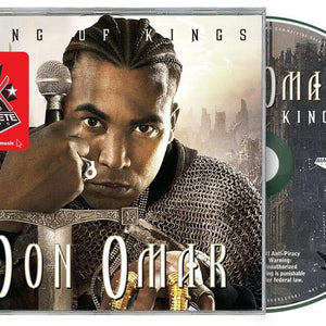 the album cover for Don Omar - King Of Kings (Machete 20th Anniversary) (Aniv)