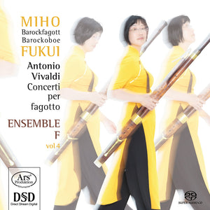 the album cover for Miho Fukui - Concerti Per Fagotto Vol. 4