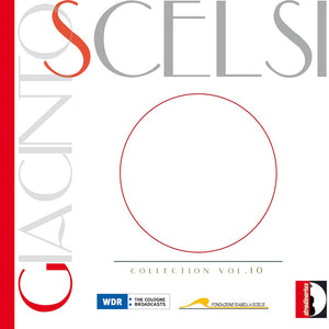 the album cover for Wdr Symphony Orchestra - Collection Vol. 10 - Giacinto Scelsi