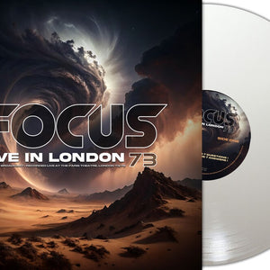 the album cover for Focus - 73:Live In London [Indie Exclusive] [Colored Vinyl] [Limited Edition] (Wht) [Indie Exclusive]