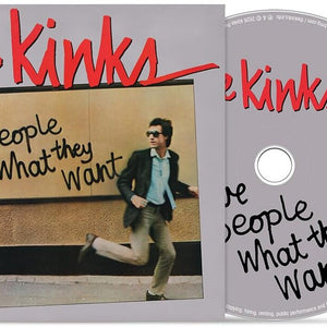 the album cover for Kinks - Give The People What They Want