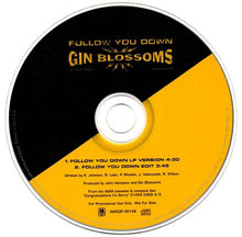 Load image into Gallery viewer, Gin Blossoms : Follow You Down (CD, Single, Promo, Dig)
