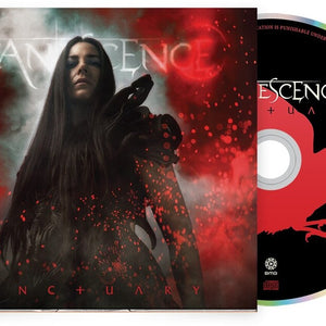 the album cover for Evanescence - Sanctuary