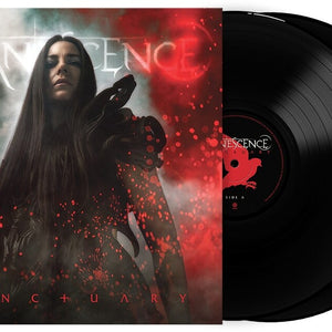 the album cover for Evanescence - Sanctuary [Black]