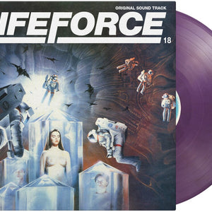the album cover for Henry Mancini  (Colv) (Ltd) (Ogv) (Purp) (Red) - Lifeforce - O.S.T. [Colored Vinyl] [Limited Edition] [180 Gram] (Purp) (Red)