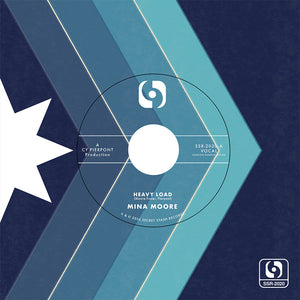 the album cover for Mina Moore - When The Spirit Says Sing b/w Heavy Load