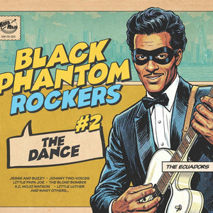 the album cover for Black Phantom Rockers 2 / Various - Black Phantom Rockers 2 / Various