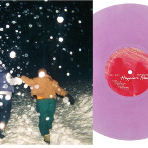 the album cover for Movements - Happier Now [Transparent Violet]