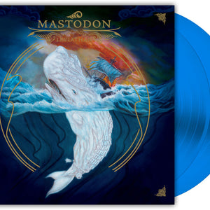 the album cover for Mastodon - Leviathan [Sky Blue]
