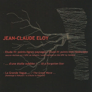 the album cover for Jean-claude Eloy - Etude Iv - D'une Etoile Oubliee - La Grande Vague