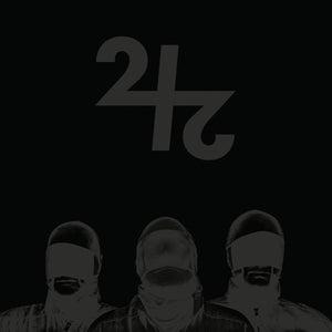 the album cover for Front 242 - Black Out (crystal Clear Vinyl/2lp)
