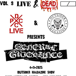 the album cover for General Grievance - Dcxpc Live & Dead Vol. 9