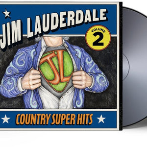 the album cover for Jim Lauderdale - Country Super Hits Volume 2