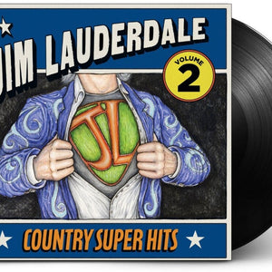 the album cover for Jim Lauderdale - Country Super Hits Volume 2