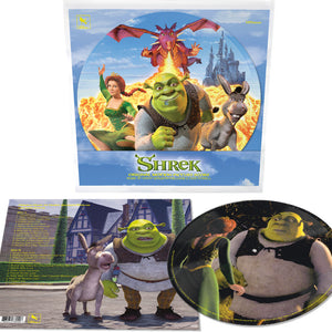 the album cover for Harry Gregson-Williams & John Powell - Shrek - 25th Anniversary [Picture Disc]