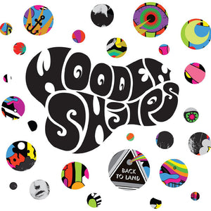 the album cover for Wooden Shjips - Back To Land [Indie Exclusive Opaque Blue]