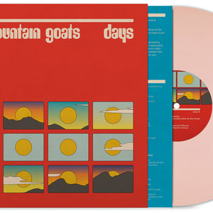 the album cover for Mountain Goats - Days [Robert Lynd Pink]