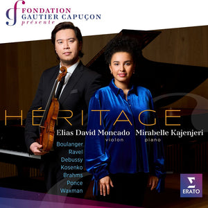 the album cover for Moncado, Elias / Moncado, David - Heritage (Fondation Gautier Capucon 2026)