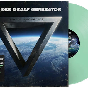 the album cover for Van Der Graaf Generator - Orbital Mechanics (mint Pearl Coloured Vinyl)