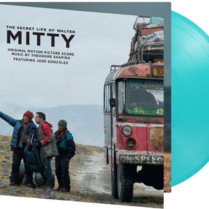 the album cover for Theodore Shapiro - Secret Life of Walter Mitty (ost) (turquoise Vinyl/180g/numbered)