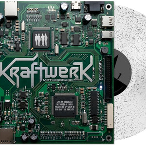 the album cover for Kraftwerk - Motherboard [Indie Exclusive] [Colored Vinyl] [Limited Edition] [Indie Exclusive]