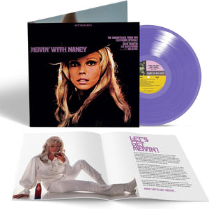 the album cover for Nancy Sinatra - Movin With Nancy (velvet Morning Purple Vinyl)