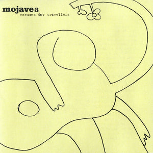 the album cover for Mojave 3 - Excuses For Travellers