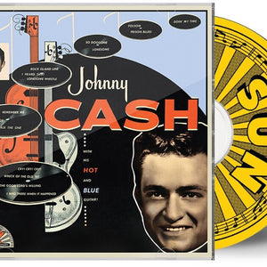 the album cover for Johnny Cash - With His Hot & Blue Guitar (Aniv) [Remastered]