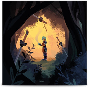 the album cover for Various Artists - Wanderstop Ost (2lp/yellow Palm Vinyl)